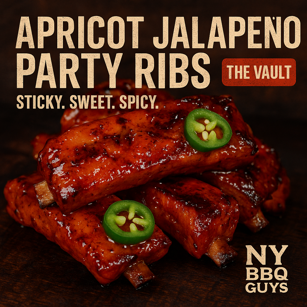 Apricot Jalapeño Party Ribs