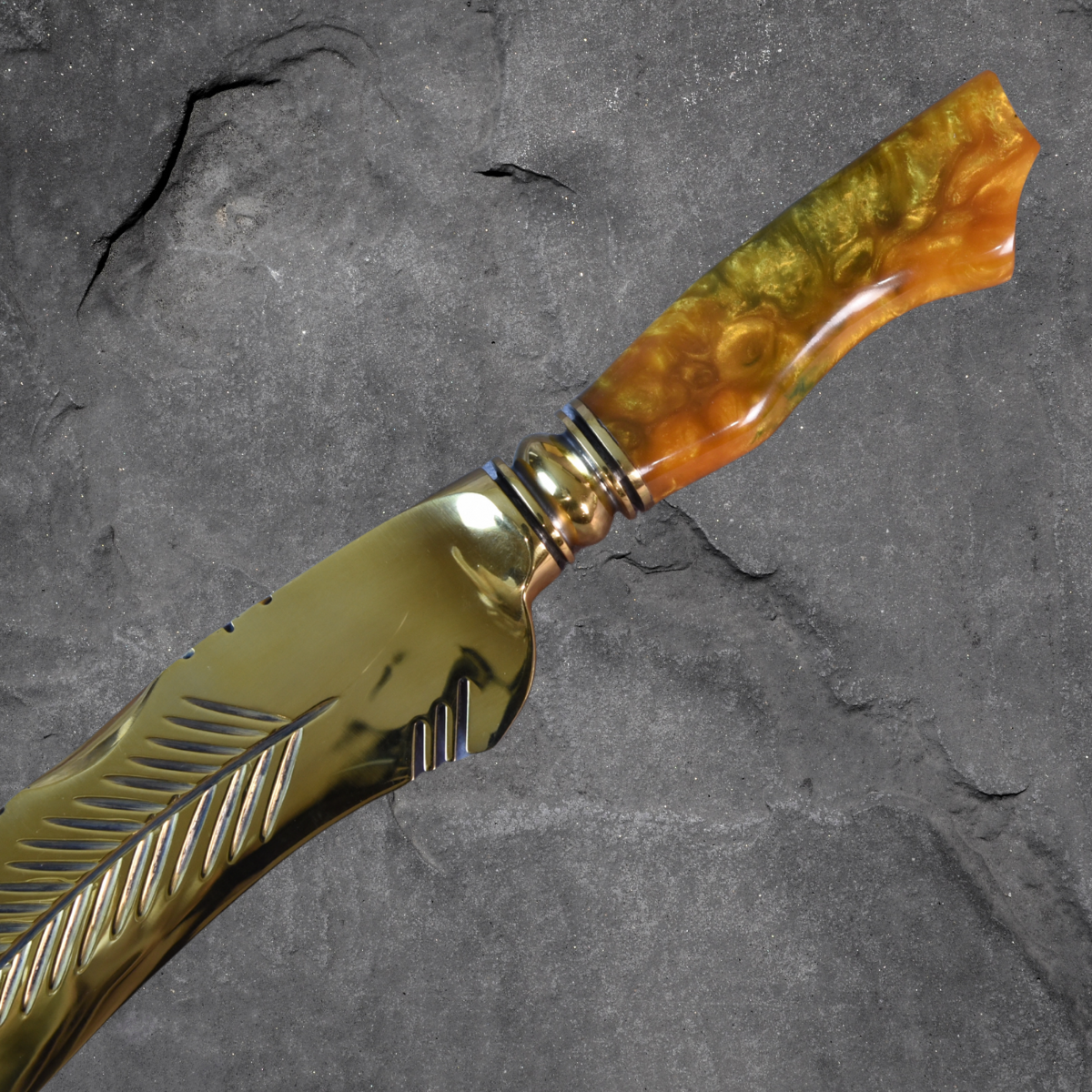 The Gold Fern — Full Gold Collector's Blade