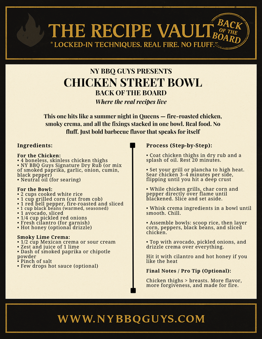 Chicken Street Bowl - OwnTheFire™