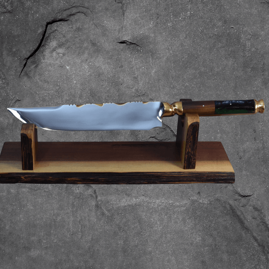 The Mariner's Edge — Partial Gold Collector's Blade - OwnTheFire™