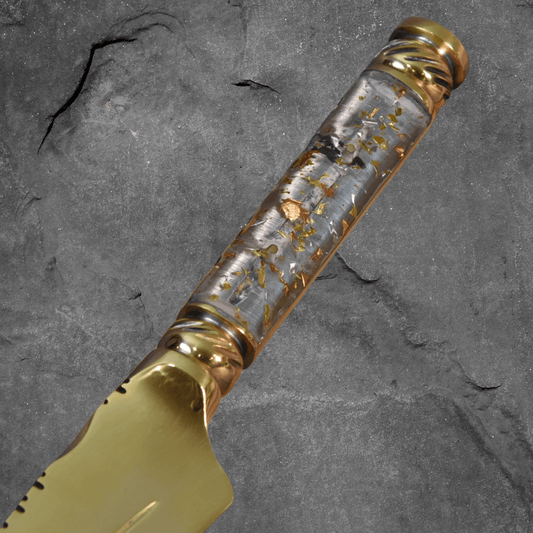 The Sunflare — Full Gold Collector's Blade - OwnTheFire™