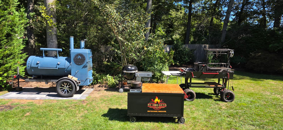 NY BBQ GUYS SET UP