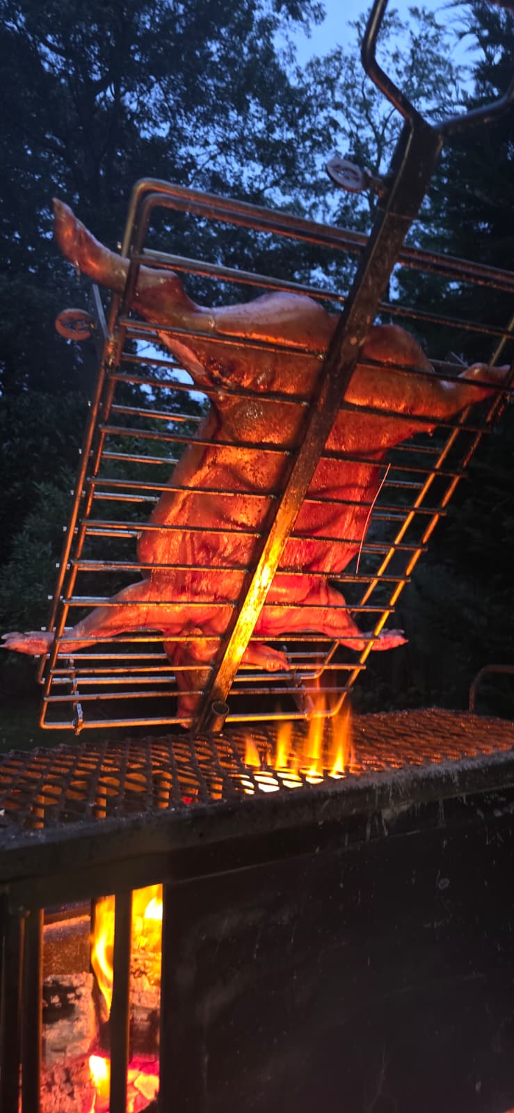 Suckling Pig on the Iron Cross — The Full Asado Experience - OwnTheFire™