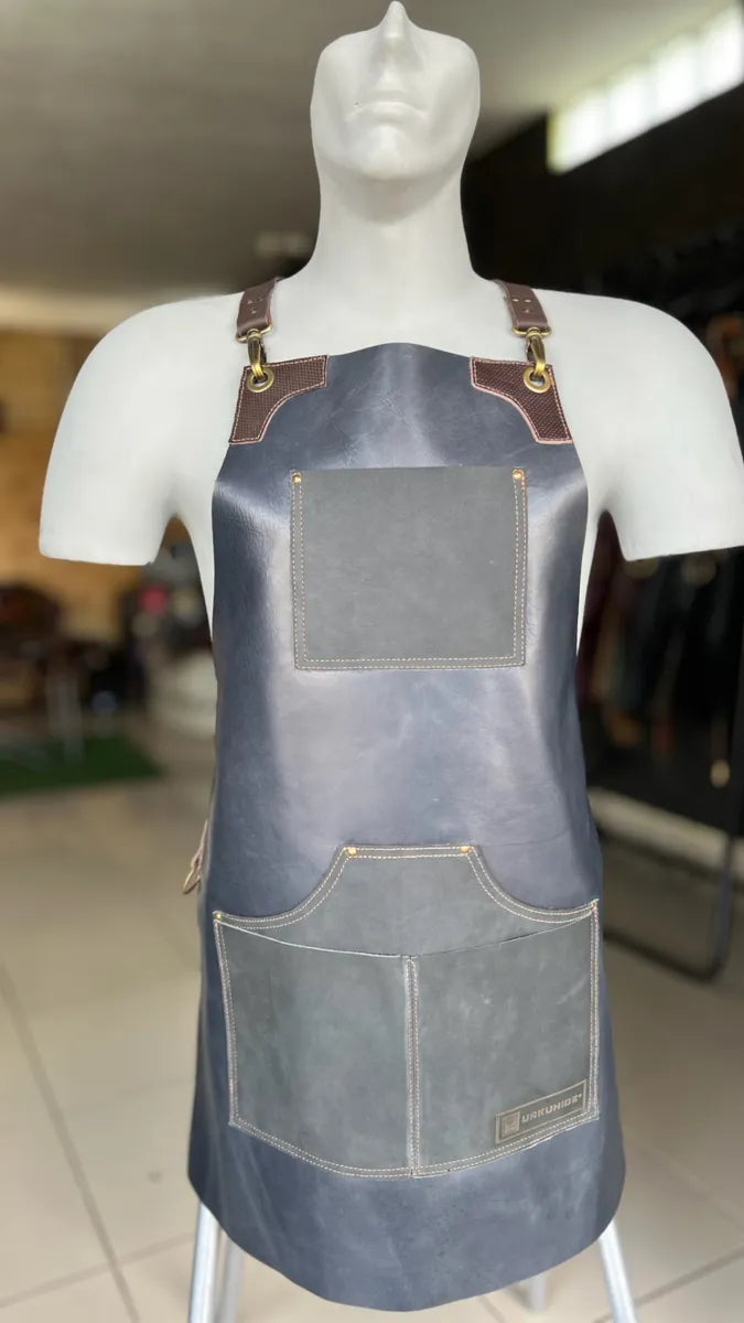 The Frontier ElitePro Leather Apron | Made in USA | OWN THE FIRE™