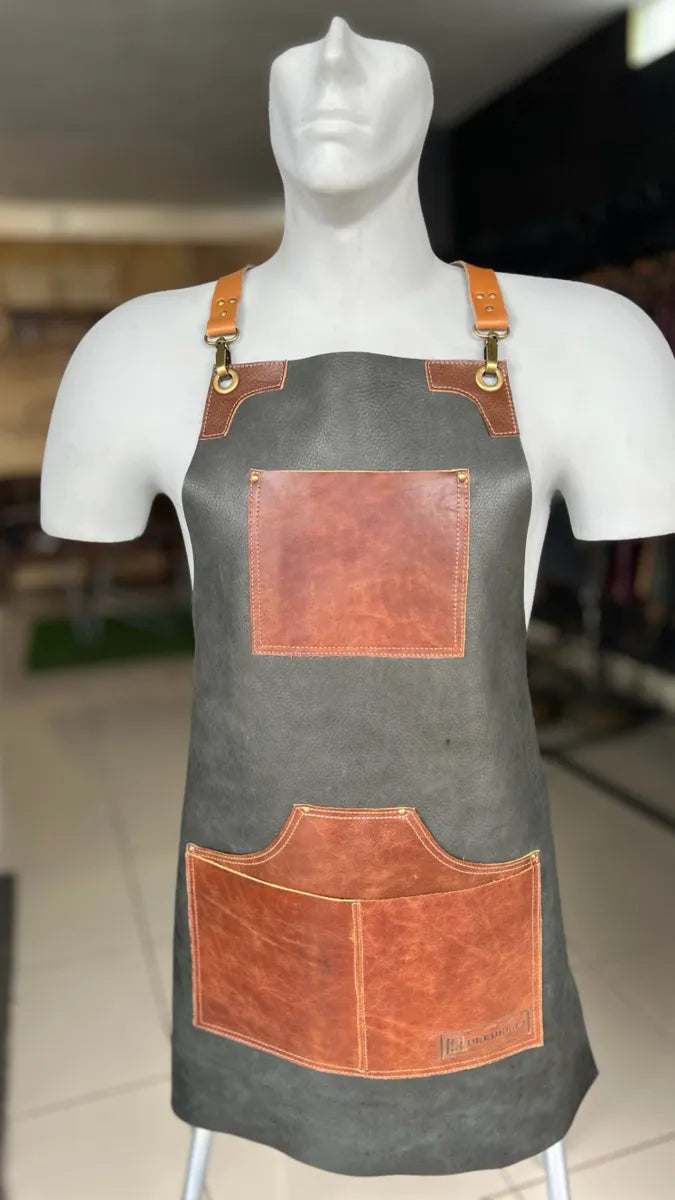 The Frontier ElitePro Leather Apron | Made in USA | OWN THE FIRE™