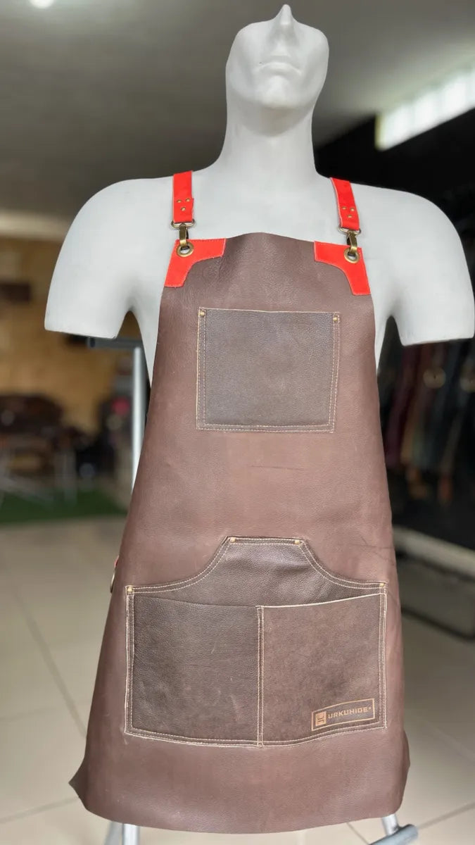 The Frontier ElitePro Leather Apron | Made in USA | OWN THE FIRE™