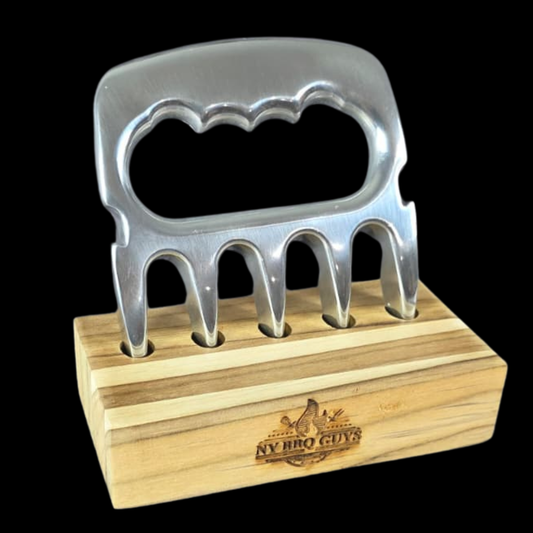 Bear Claw on wooden display block