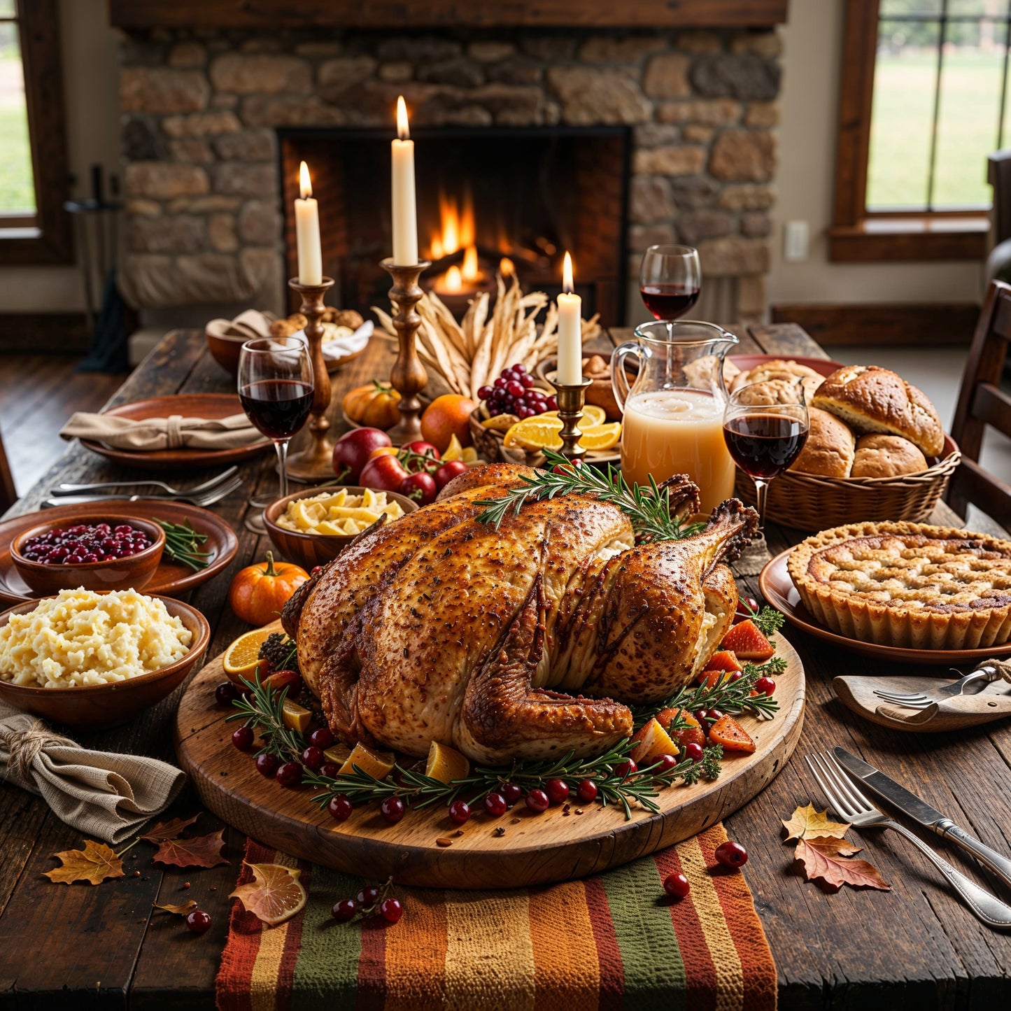 Grilled Thanksgiving Turkey