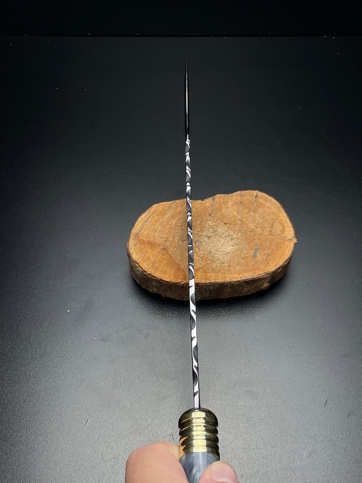 The Obsidian Talon” – One-of-a-Kind Stainless Steel