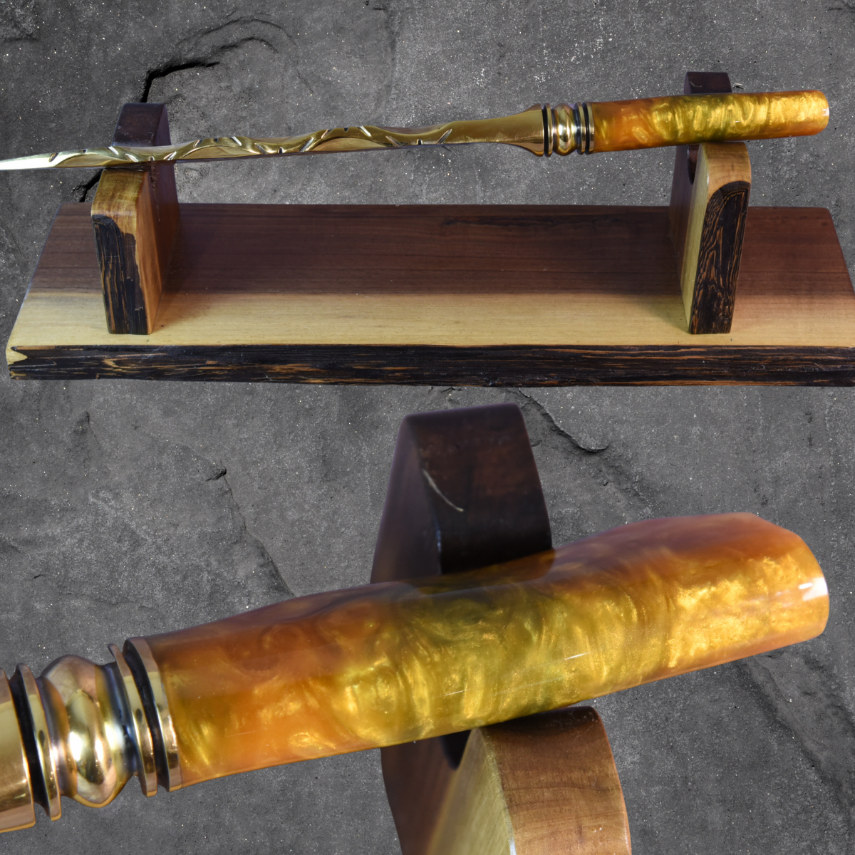 The Gold Fern — Full Gold Collector's Blade