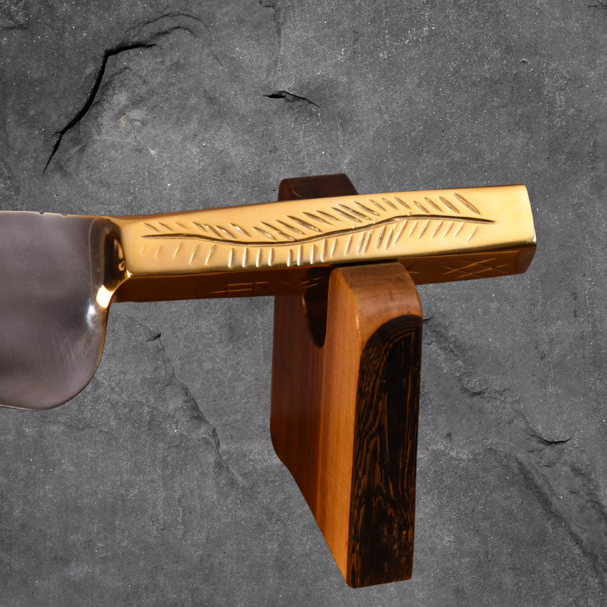 The Gilded Spine — Partial Gold Masterpiece