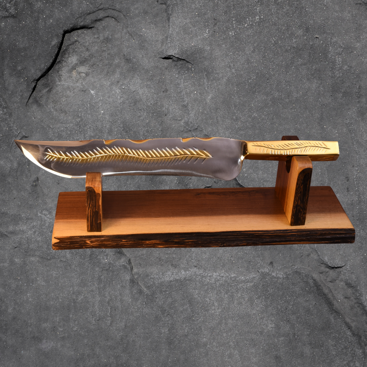 The Gilded Spine — Partial Gold Masterpiece