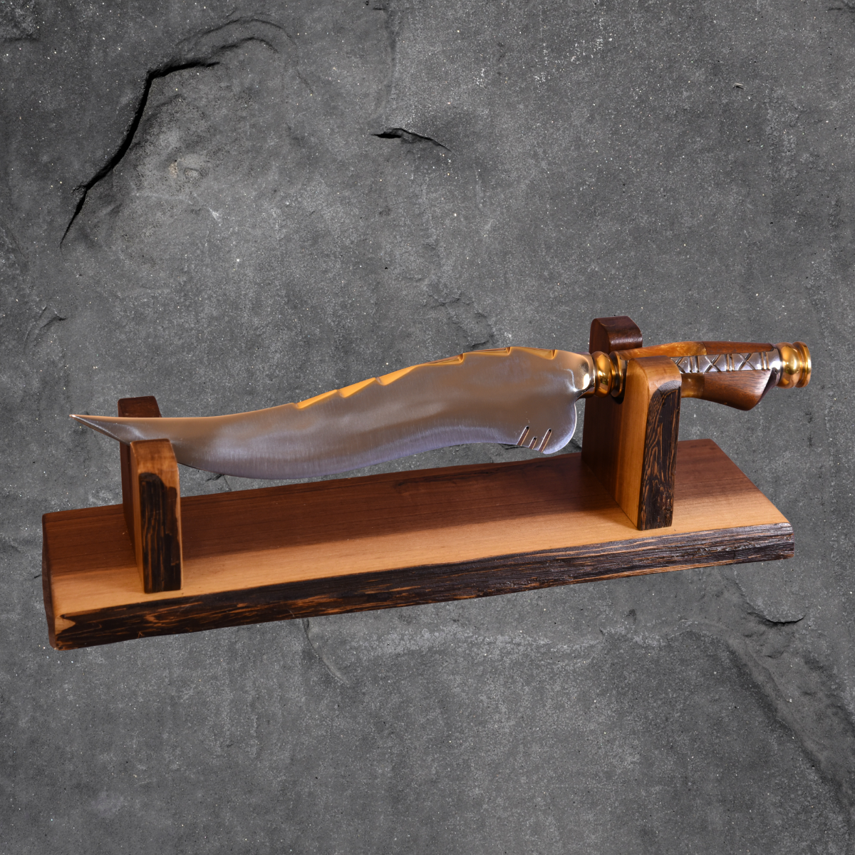 The Triad — Partial Gold Collector's Blade