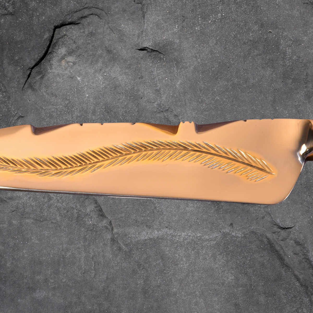 The Shadow Feather — Partial Gold Collector's Blade