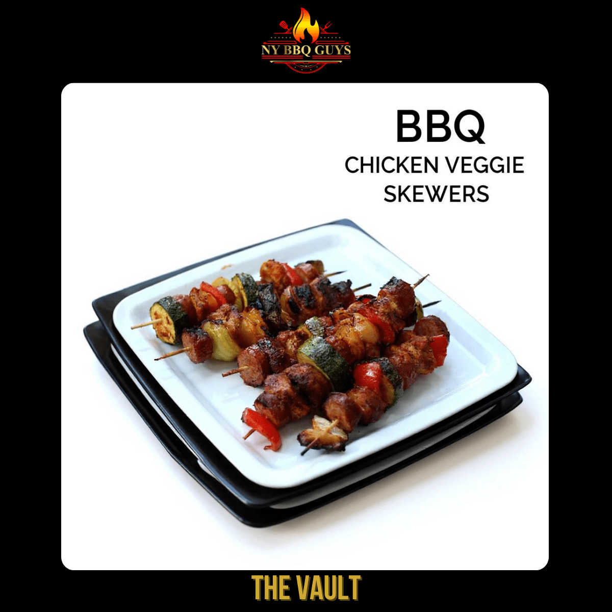 BBQ Chicken & Veggie Skewers - OwnTheFire™