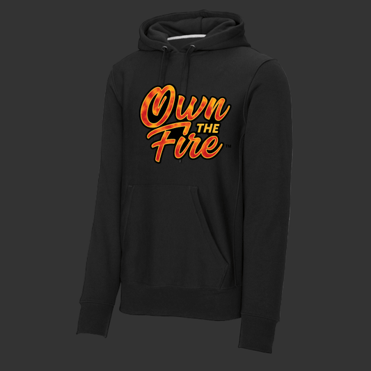 OWN THE FIRE™ – Signature Flame Script Hoodie - OwnTheFire™