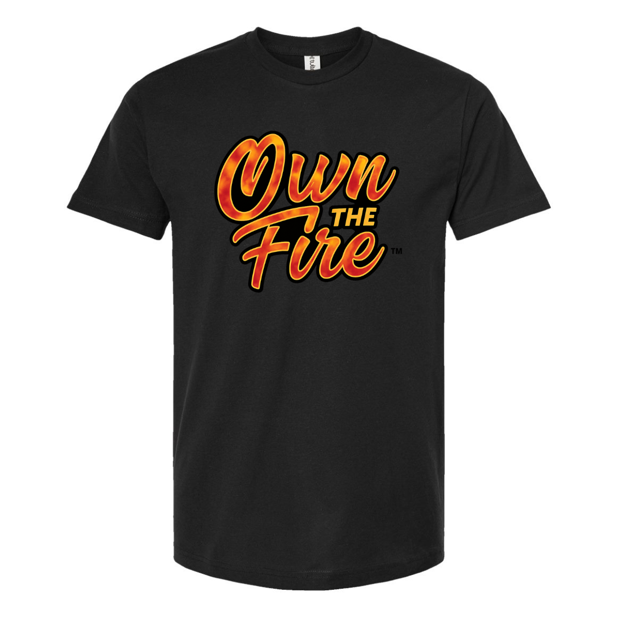 OWN THE FIRE™ – Signature Flame Script Tee