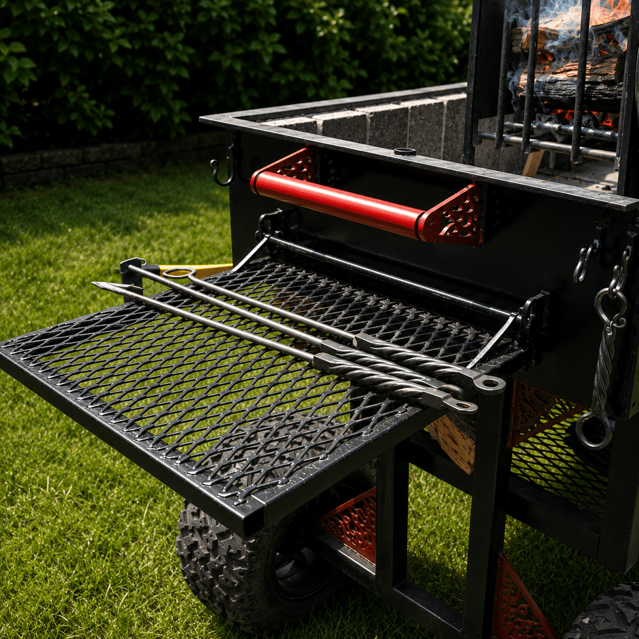 Santa Maria Grill 60" Off Road - folding shelf Own The Fire®