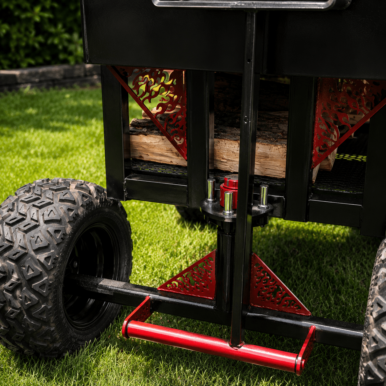 Santa Maria Grill 60" Off Road - Own The Fire® 4 bolt hub