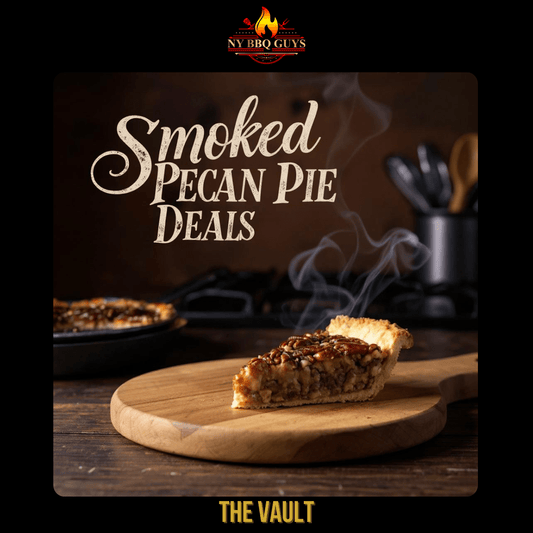 Smoked Chocolate Pecan Pie with Florio Marsala - OwnTheFire™