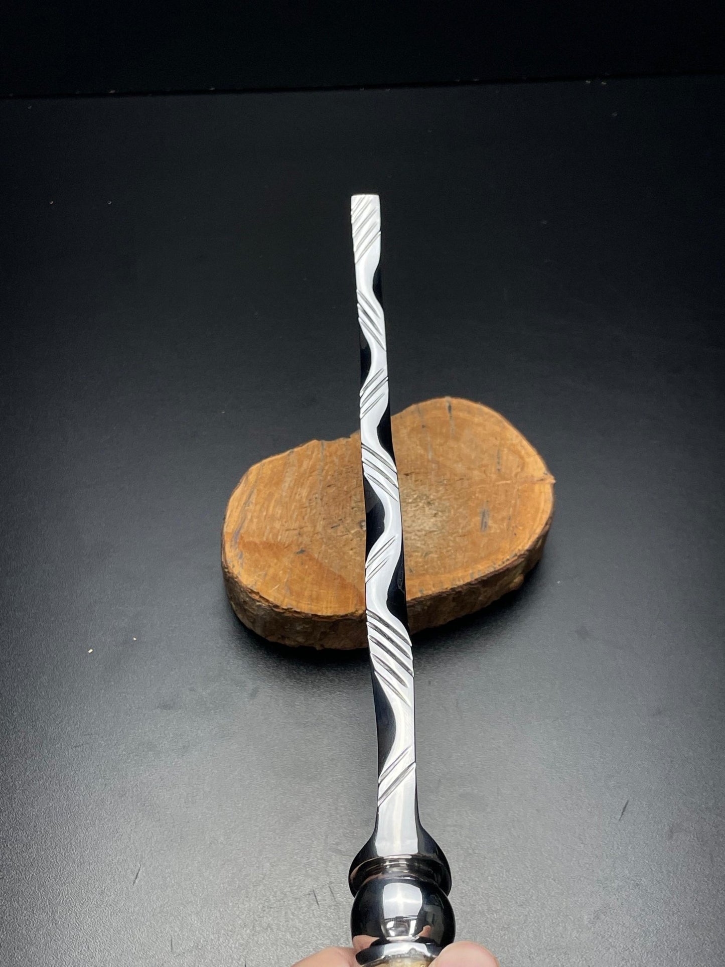 The Blacksmoke Cleaver | Stainless Steel Collector | OWN THE FIRE™ - OwnTheFire™