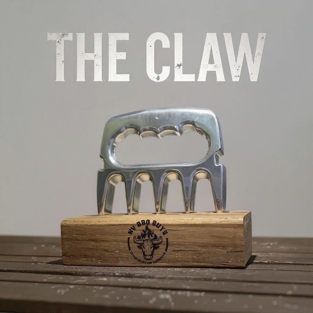 The Claw | Polished Bear Claw BBQ Shredder | OWN THE FIRE™ - OwnTheFire™