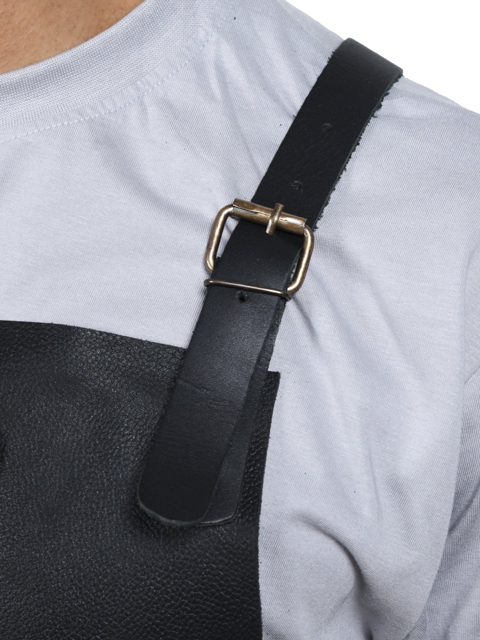 THE FORGE | Cross - Back Artisan Leather Apron | OWN THE FIRE® - OwnTheFire™
