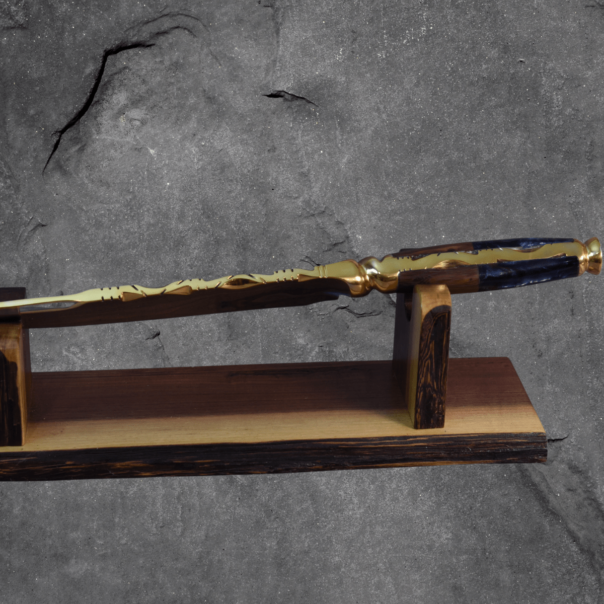 The Mariner's Edge — Partial Gold Collector's Blade - OwnTheFire™