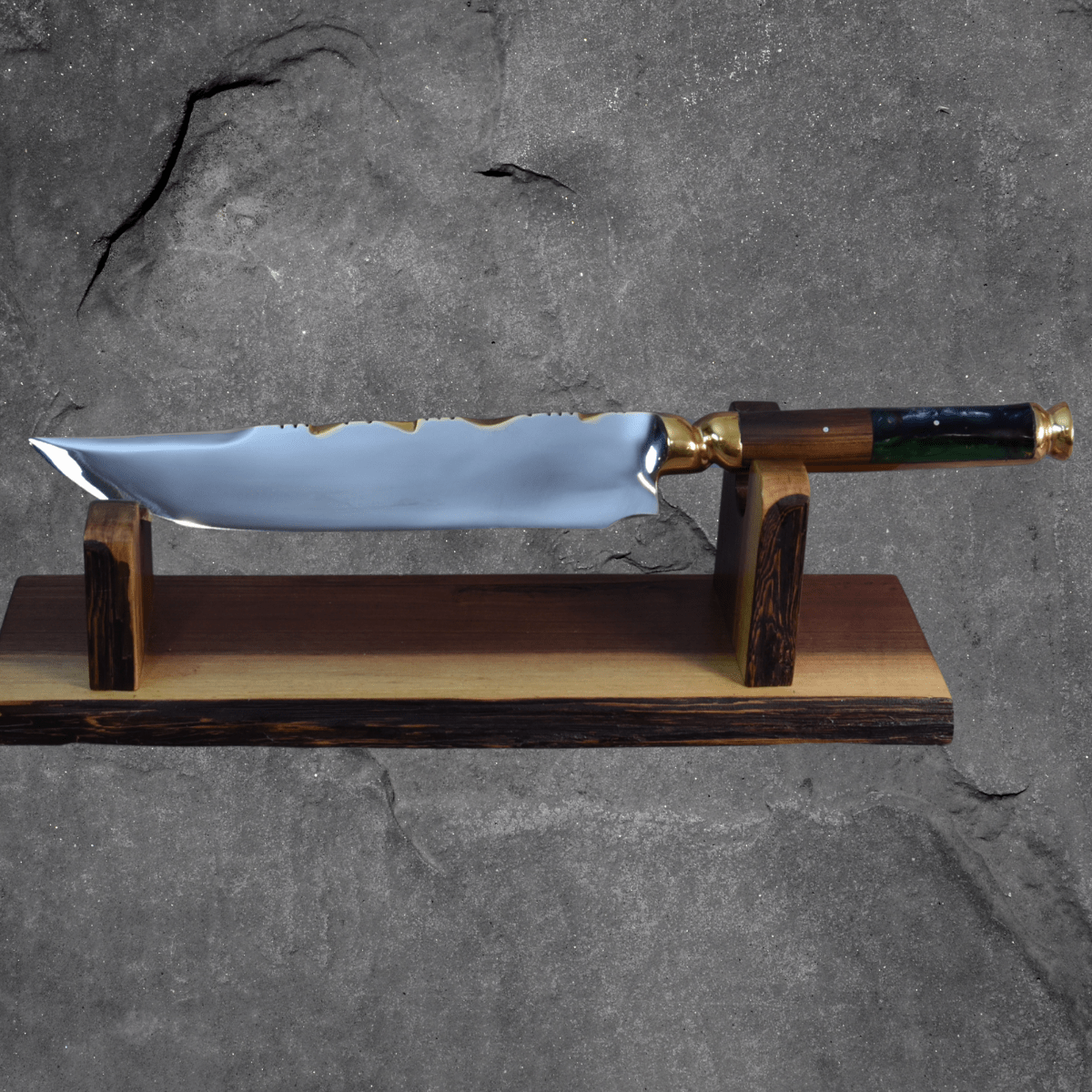 The Mariner's Edge — Partial Gold Collector's Blade - OwnTheFire™