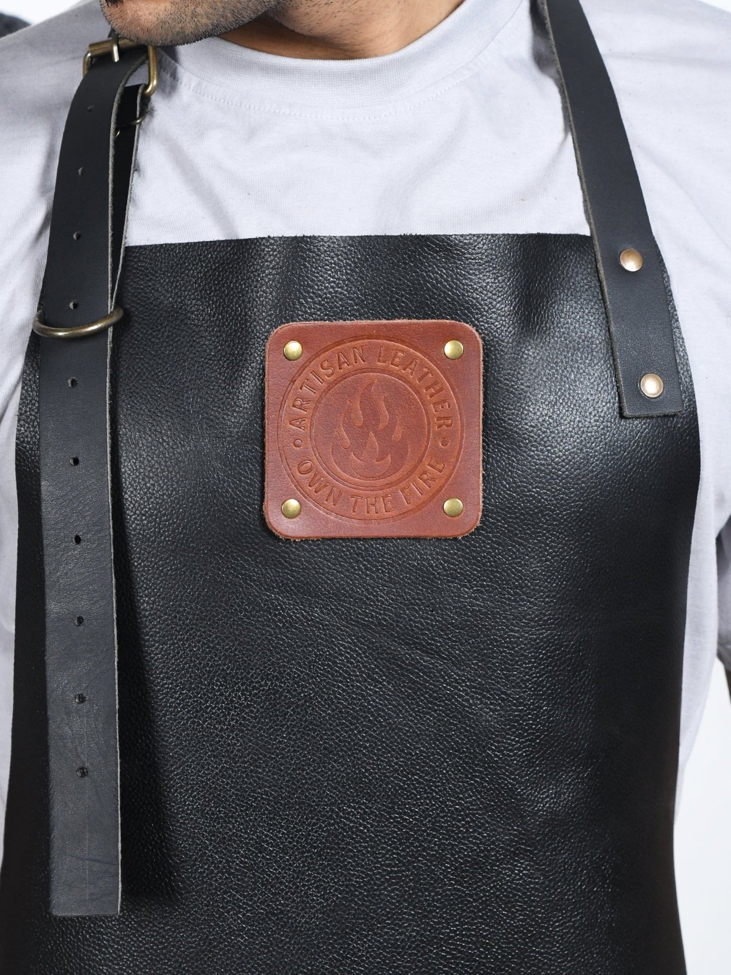 The Matador Leather Apron | OWN THE FIRE® Artisan Leather Collection - OwnTheFire™