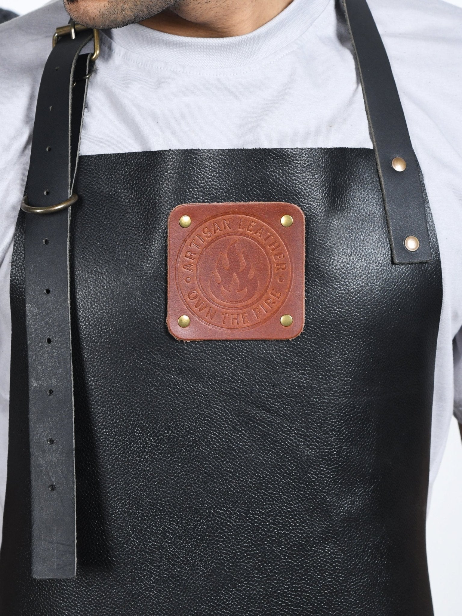 The Matador Leather Apron | OWN THE FIRE® Artisan Leather Collection - OwnTheFire™