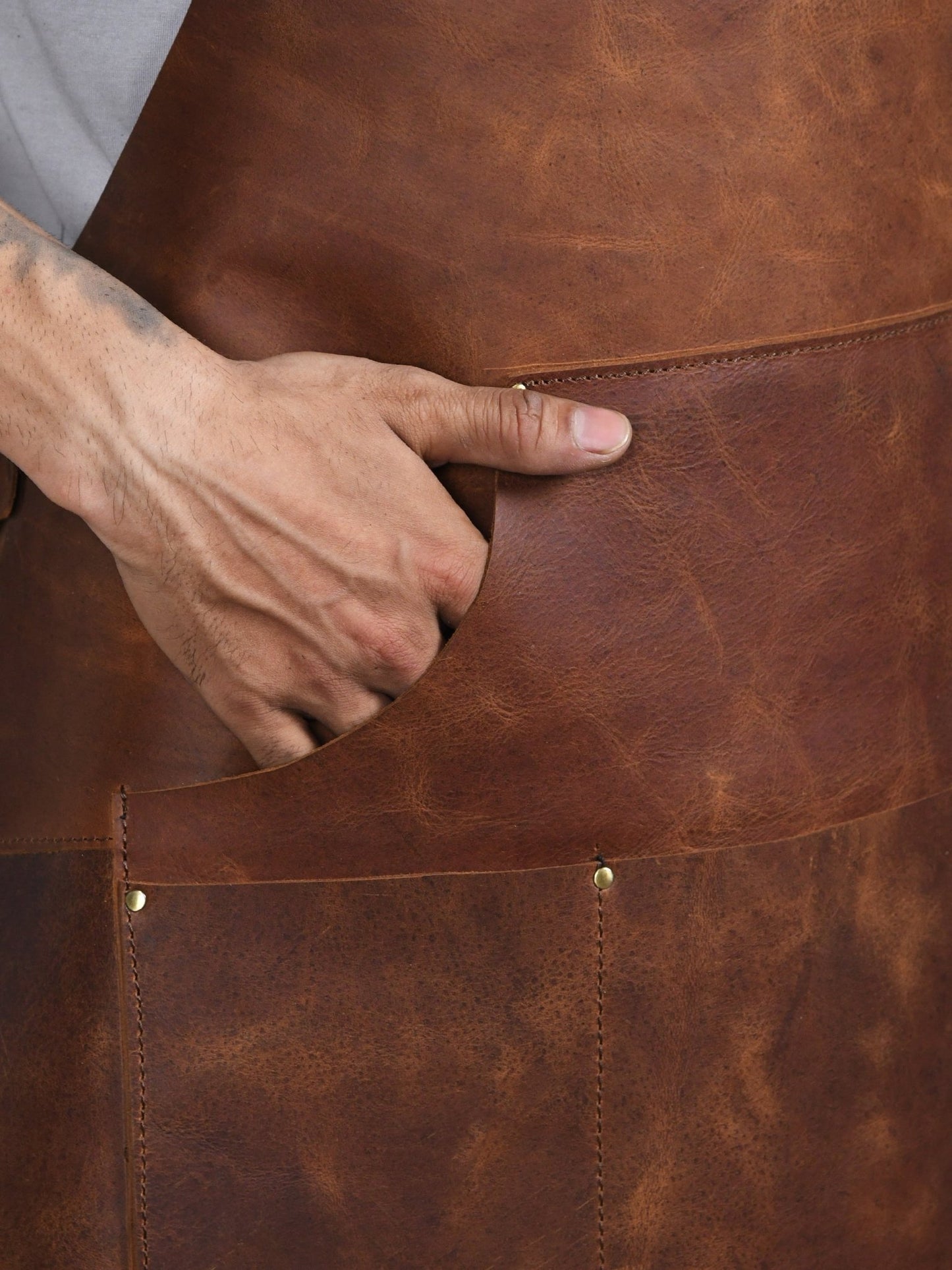 The Matador Leather Apron | OWN THE FIRE® Artisan Leather Collection - OwnTheFire™