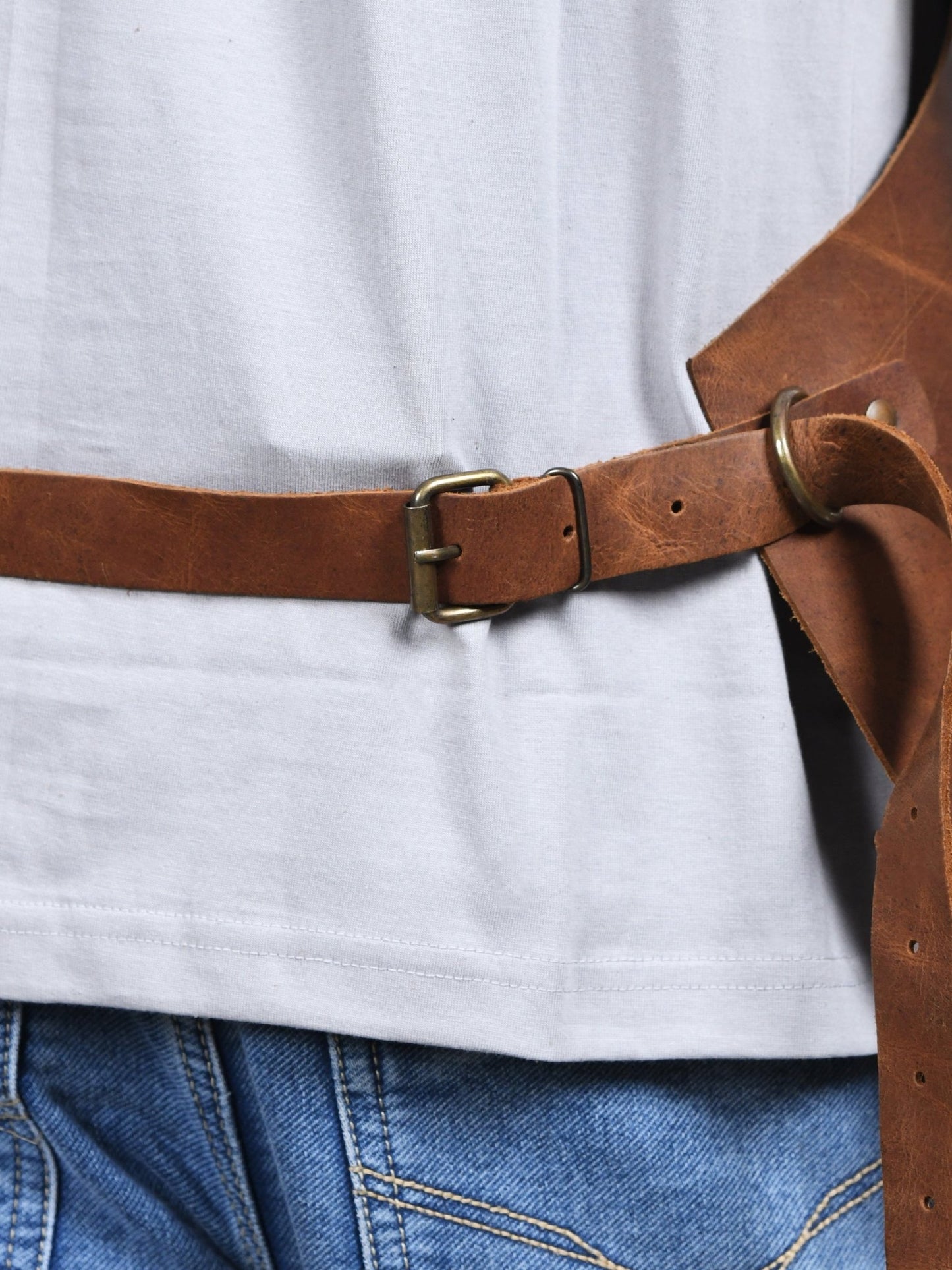The Matador Leather Apron | OWN THE FIRE® Artisan Leather Collection - OwnTheFire™