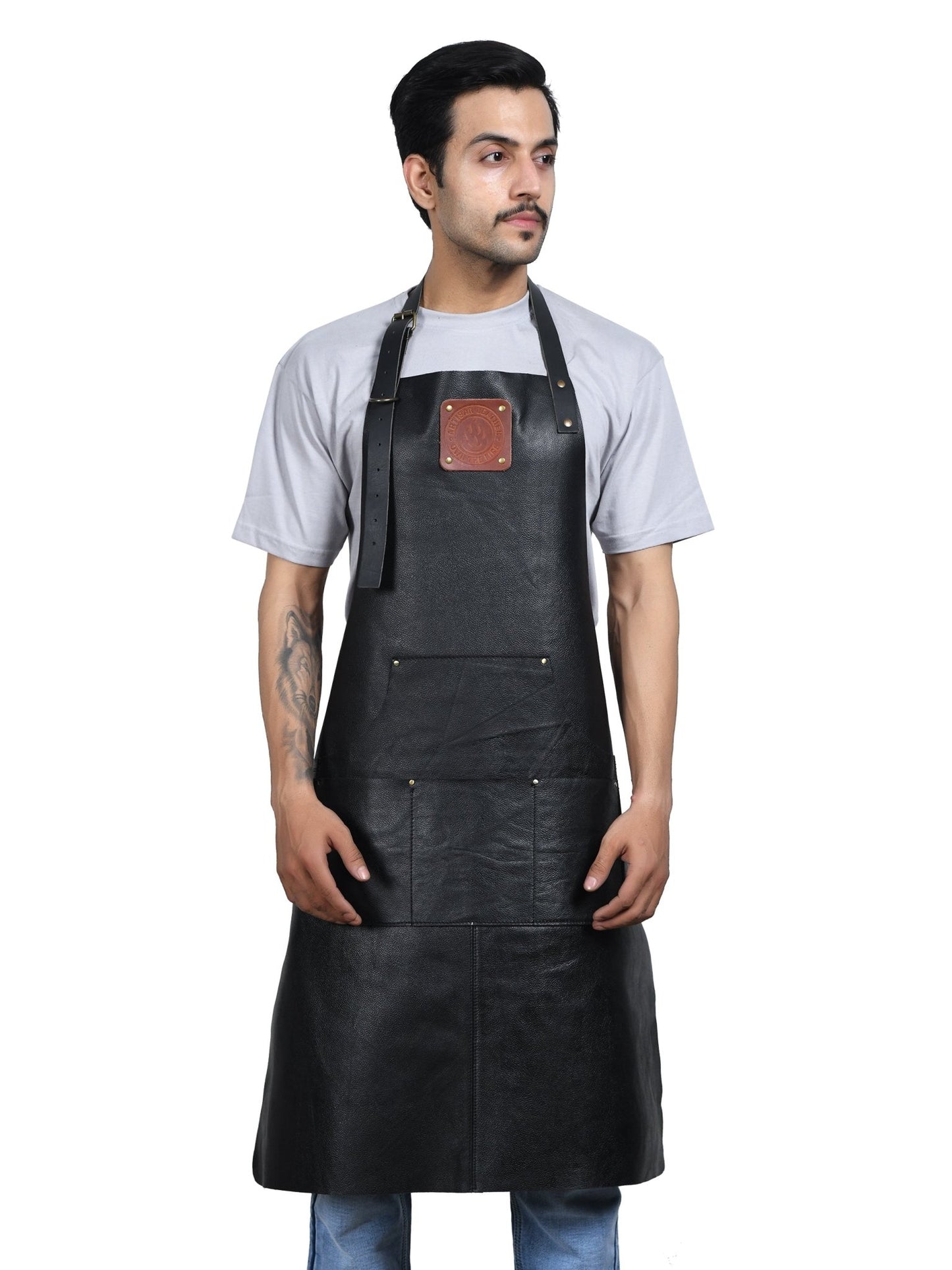 The Matador Leather Apron | OWN THE FIRE® Artisan Leather Collection - OwnTheFire™