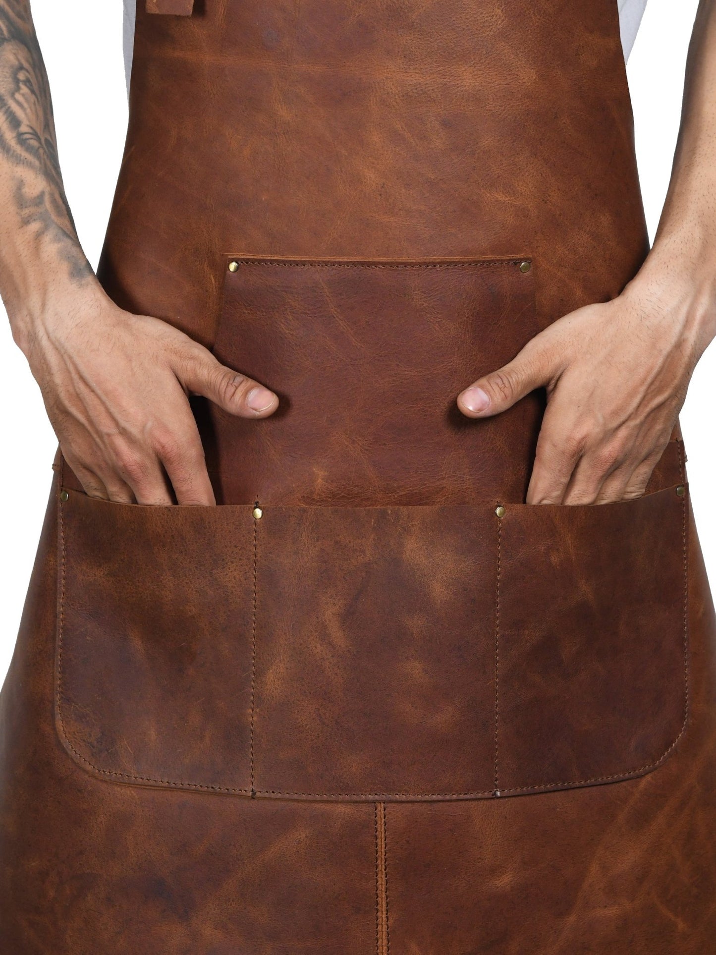The Matador Leather Apron | OWN THE FIRE® Artisan Leather Collection - OwnTheFire™