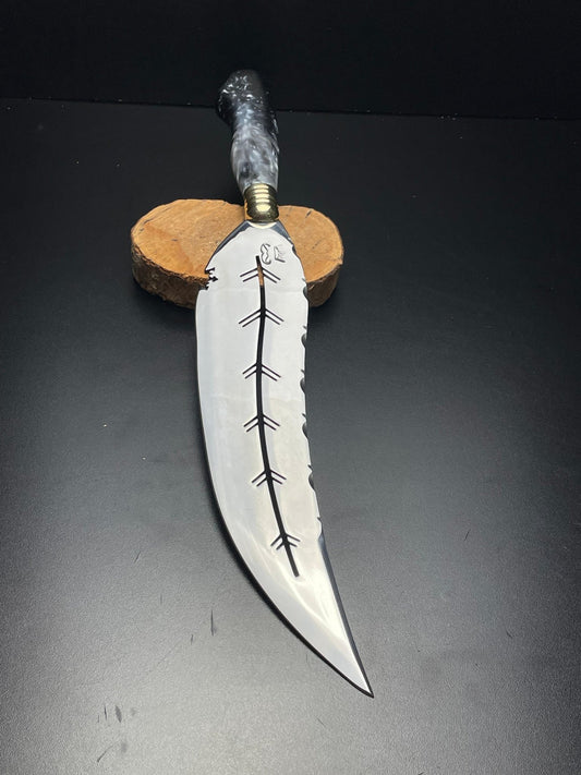 The Obsidian Talon” – One - of - a - Kind Stainless Steel - OwnTheFire™