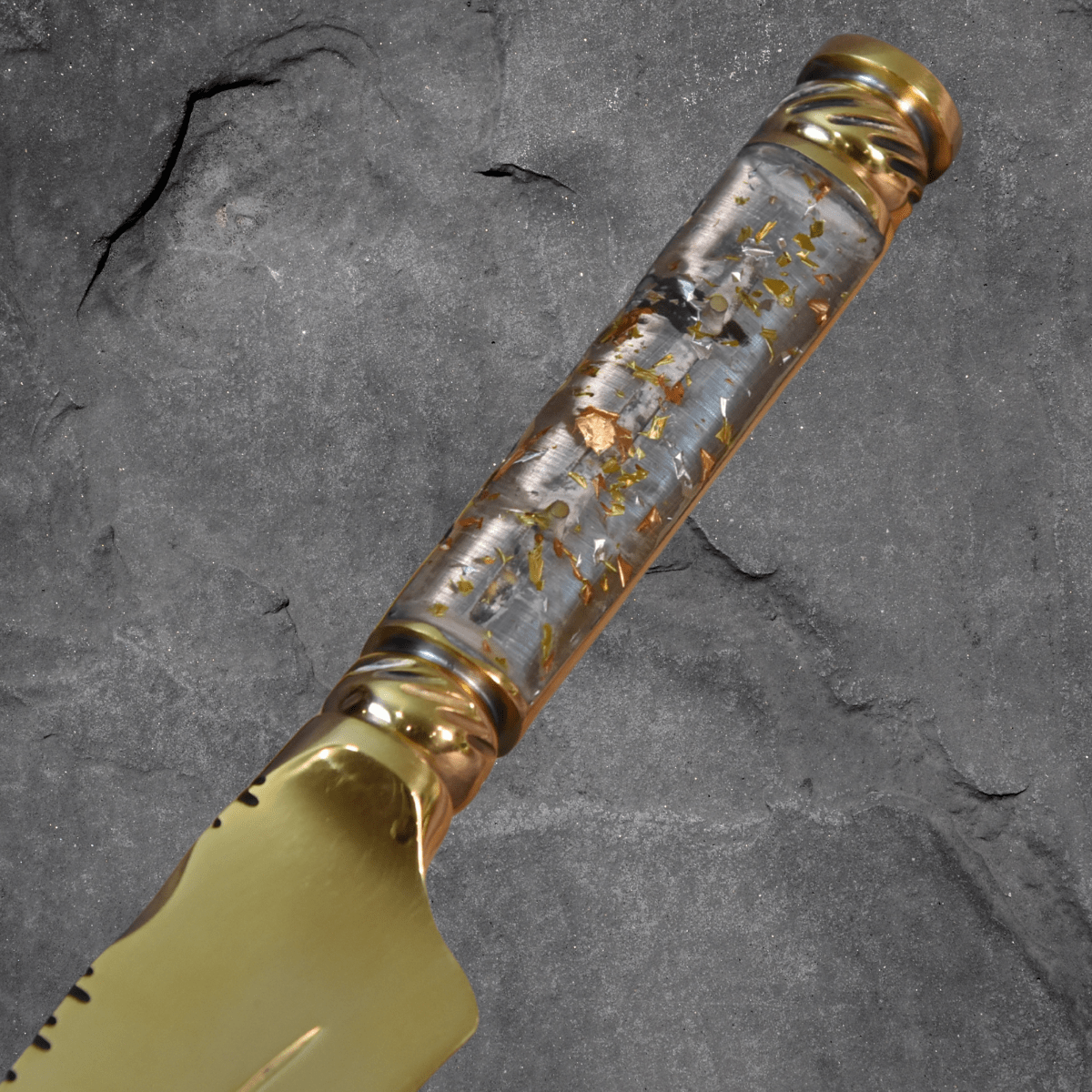 The Sunflare — Full Gold Collector's Blade - OwnTheFire™