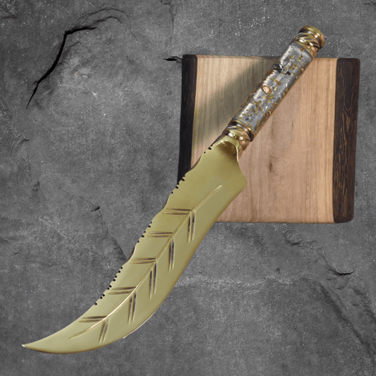 The Sunflare — Full Gold Collector's Blade - OwnTheFire™