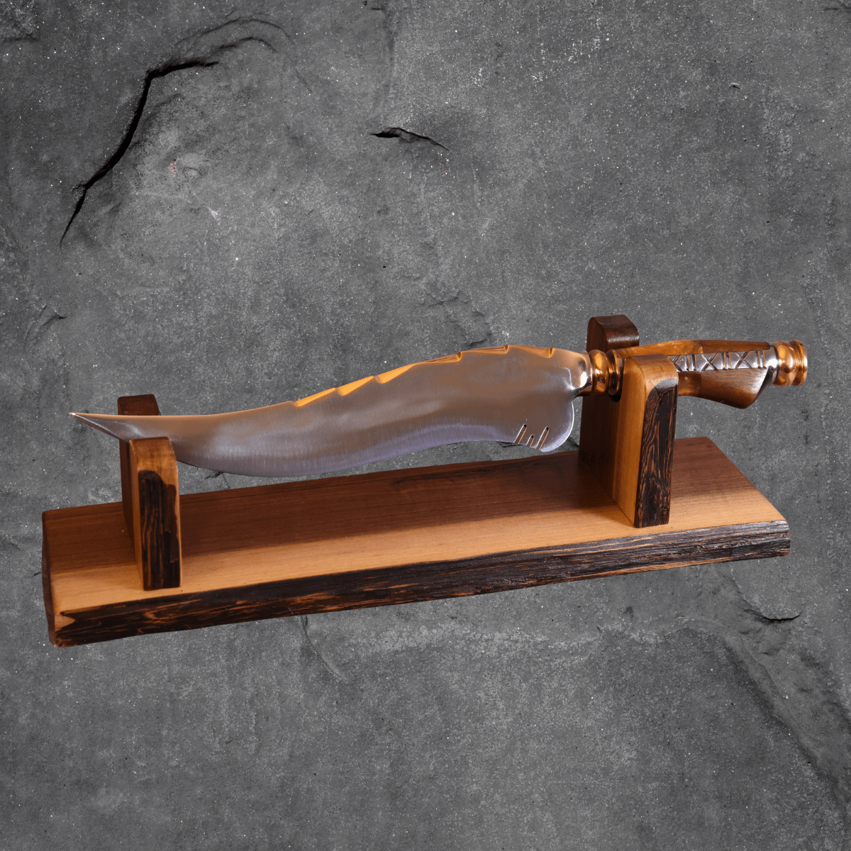 The Triad — Partial Gold Collector's Blade - OwnTheFire™